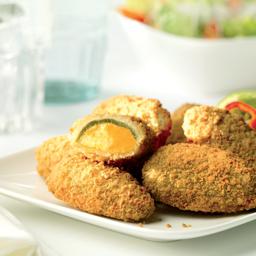 Jalapeños con queso