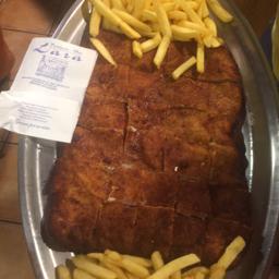 Cachopo de presa ibérica.