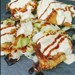 Rollitos de calabacín.