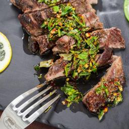 Maravilla de la abuela con chimichurri