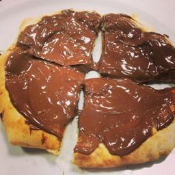 PIZZA CON NUTELLA x 2