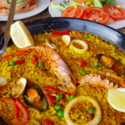 Paella de mariscos