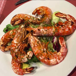 Langostinos a la plancha(8u)