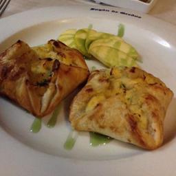 Hojaldre de verduras y Vieiras