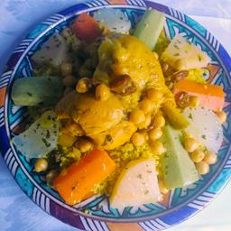 CUSCÚS ANDALUSÍ DE POLLO