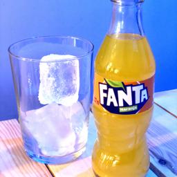 Fanta de naranja