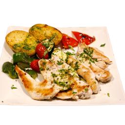 Pechuga de Pollo con verduras