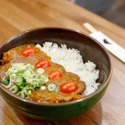 91. Chicken Katsh Karee Donburi