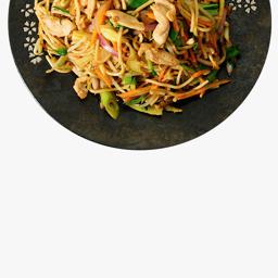 81. Chicken Yakisoba