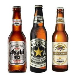 Cerveza sapporo / Asahi / Kirin