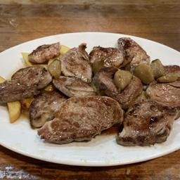 Solomillo al whisky.