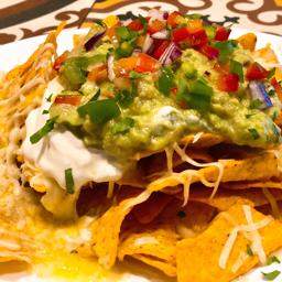 Nachos con Guacamole