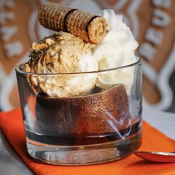 VOLCÁN DE CHOCOLATE NEGRO