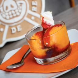 SORBETE DE MANDARINA AL COINTREAU