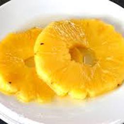 Piña o melocoton en almíbar 