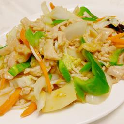 74. Pollo con verduras