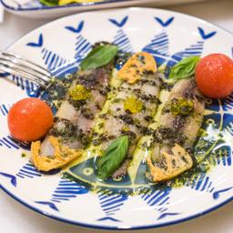 Sardinas en aceite de la Comunitat Valenciana con tomate cherry, tartufata y albahaca  (3 uds.) 