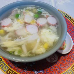 17. Maíz con carne de cangrejo