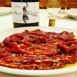 Pimientos del Cristal asados