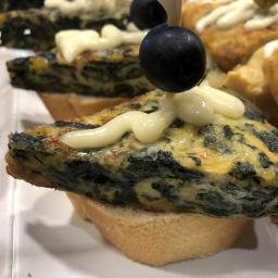 53. Tortilla de espinacas