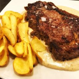 Entrecot a la pimienta 