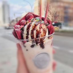 Frappuccino con bubble 