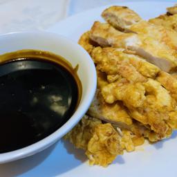 104. Pollo salsa ajo ( dulce) 