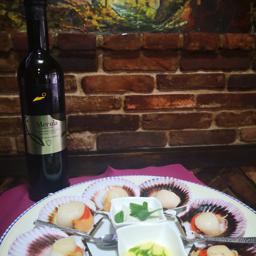 VOLANDEIRAS CONFITADAS  EN ACEITE "MERULA"  SINALOENSE Y MAHONESA DE CITRICOS