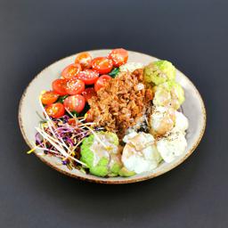 Bol de vegan pulled pork Le Pain Quotidien