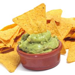 Nacho con Guacamole