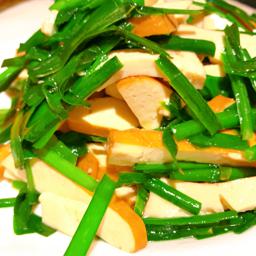 “Chive con Tofu Gan” 