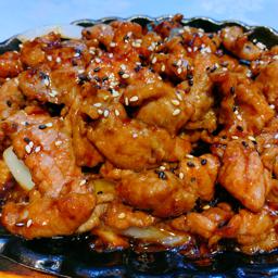 102a. Ternera salsa Teriyaki y sésamo 