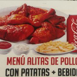 Menú de Alitas de Pollo