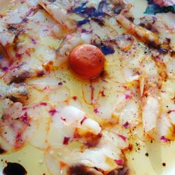 CARPACCIO  GAMBA ROJA