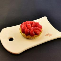Tartaleta de fresas frescas