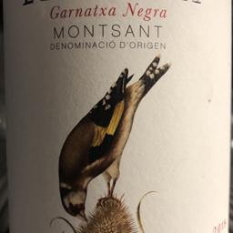 TINTO, El Pispa, DO Montsant, la copa