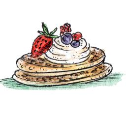 Plátano y sirope de arce