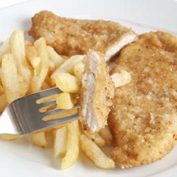 filete de pollo empanado