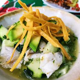 CEVICHE DE CORVINA