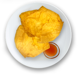 63. *Capas de Wonton​ frito (10u)