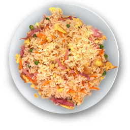 83. Arroz frito con tres delicias