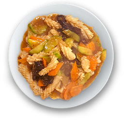 371. Calamares salteada con salsa shacha