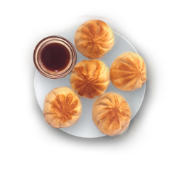 183. Pequeños bollos rellenos de carne fritos (5u)