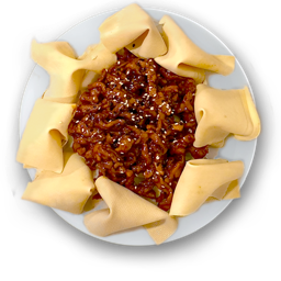 264. Lomo salteada con salsa pekinesa