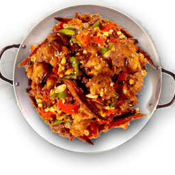 432. Alitas de pollo de olla seca 