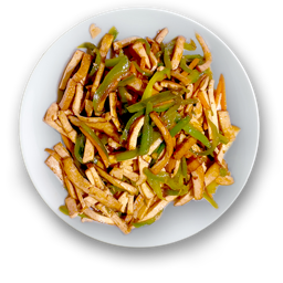 213. Tofu salteada con