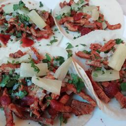 TACOS AL PASTOR (4 UNIDADES)