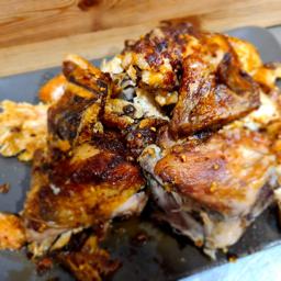 MEDIO POLLO A LA DIABLA (sin gluten)