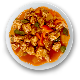 266. Costillas salteadas agridulces