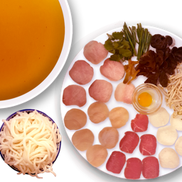 105. Sopa de Tallarines de arroz de estilo Yun Nan